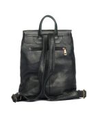 Borsa Montichiari in pelle nera - 31x15x37 cm