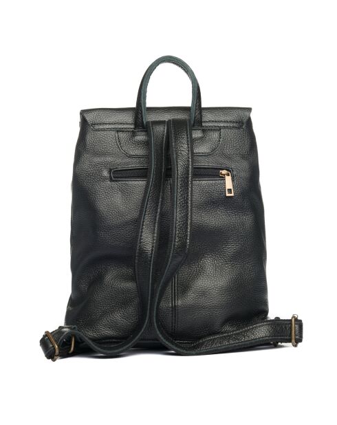 Borsa Montichiari in pelle nera - 31x15x37 cm