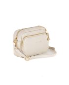 Tabita beige leren tas - 22x10x15 cm