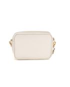 Tabita beige leren tas - 22x10x15 cm