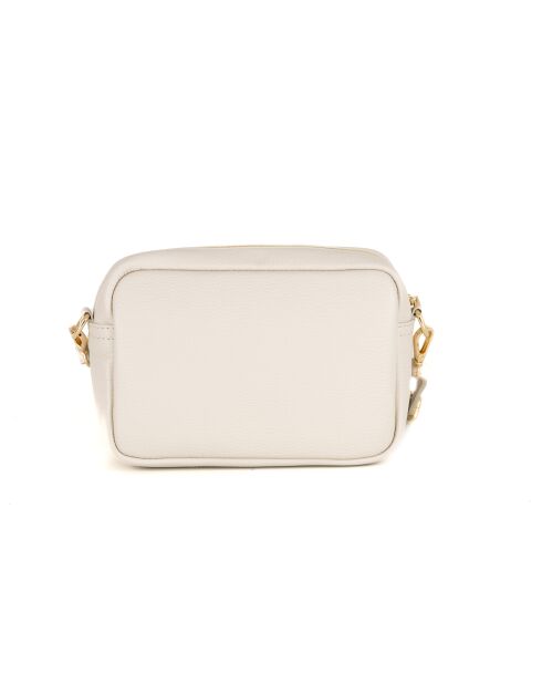 Tabita beige leren tas - 22x10x15 cm