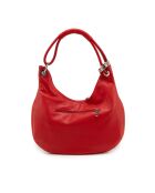 Alba rote Multiledertasche - 38x10x34 cm