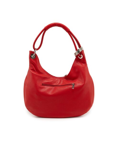 Alba rote Multiledertasche - 38x10x34 cm