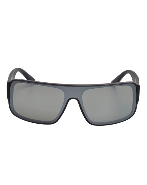 KL6129S moderne rechteckige Sonnenbrille in mattem Dunkelgrau