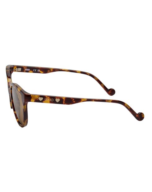 Lunettes de soleil œil de chat en acétate LJ3609S havane