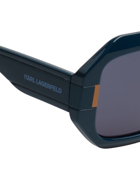 KL6124S orangeblaue große rechteckige Sonnenbrille