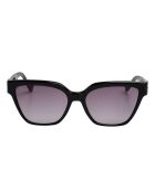 Lunettes de soleil rectangulaires en acétate LJ763SR noires