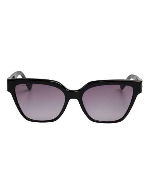 Lunettes de soleil rectangulaires en acétate LJ763SR noires