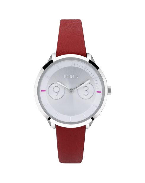 Orologio analogico da donna Sophie in acciaio inossidabile rosso