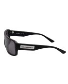 KL6129S moderne rechteckige Sonnenbrille in mattem Schwarz