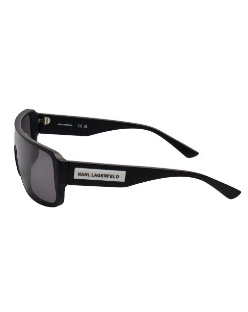 KL6129S moderne rechteckige Sonnenbrille in mattem Schwarz