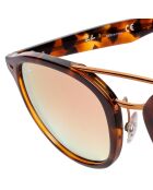 RB2183 Havana Square zonnebril