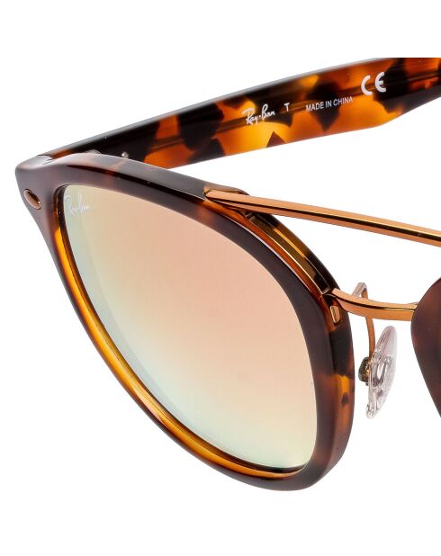 RB2183 Havana Square zonnebril