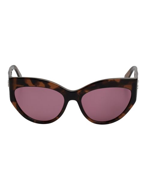 LJ787S Cat-Eye-Sonnenbrille aus dunklem Havanna-Acetat