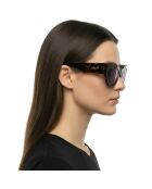 LJ787S Cat-Eye-Sonnenbrille aus dunklem Havanna-Acetat