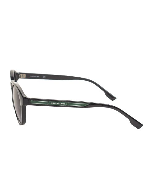 L952SRG zwarte ronde zonnebril