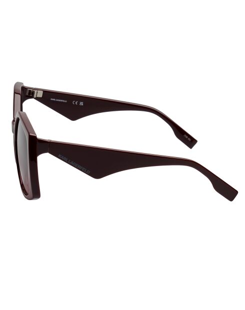 KL6208S Bordo moderne quadratische Sonnenbrille