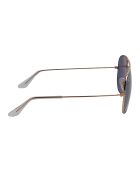 Occhiali da sole Aviator modello grande in metallo RB3025 oro rosa
