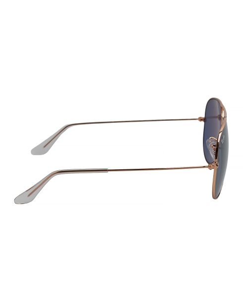 Occhiali da sole Aviator modello grande in metallo RB3025 oro rosa
