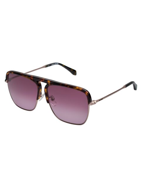 SZV321 Havana Square Sonnenbrille