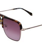 SZV321 Havana Square Sonnenbrille