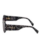 Lunettes de soleil œil de chat en acétate LJ786S motifs noirs