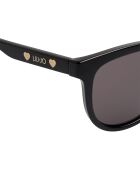 Lunettes de soleil œil de chat en acétate LJ3609S noires