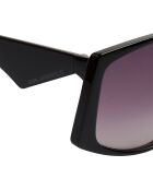 KL6208S schwarze moderne quadratische Sonnenbrille