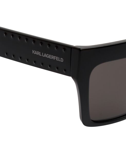 KL6181S N schwarze breite geometrische Sonnenbrille