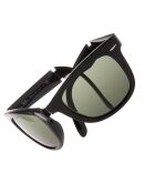 RB410560150 Zwarte klassieke opvouwbare Wayfarer-zonnebril