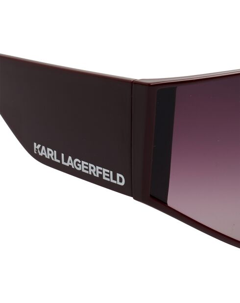 KL6209S zonnebril met bordo-acetaatmasker