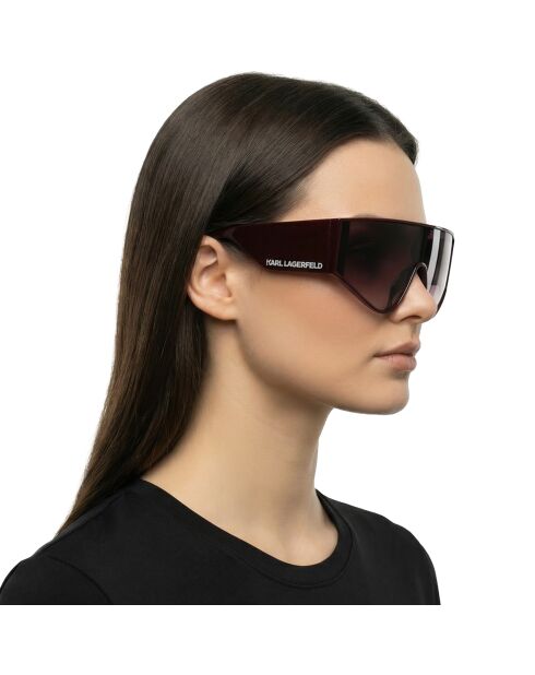 KL6209S zonnebril met bordo-acetaatmasker