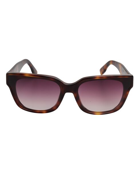 KL6161S Turtle moderne rechteckige Sonnenbrille aus Azetat