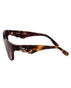 KL6161S Turtle moderne rechteckige Sonnenbrille aus Azetat