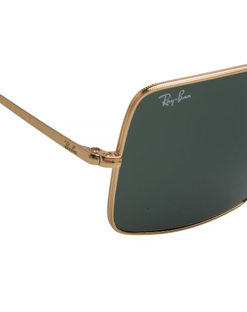 1971 Klassieke RB1971 gouden vierkante zonnebril