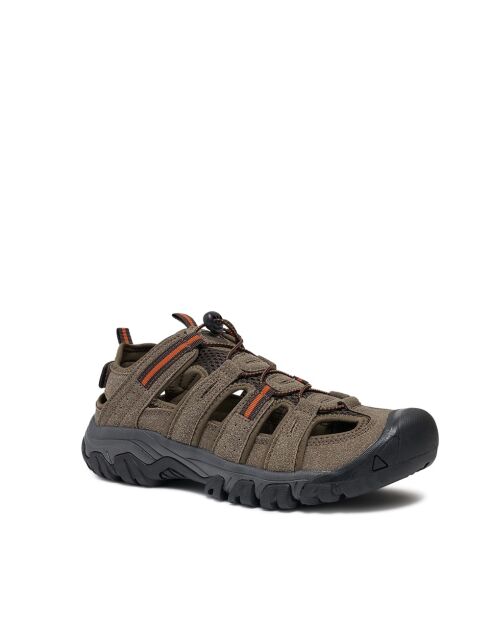 Sandalias de senderismo para hombre - JOSHUA - Marrón