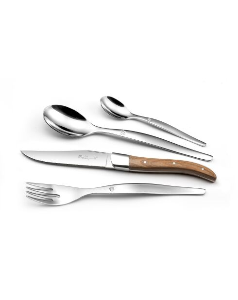 Louis Beech Jet Besteckset, 50-teilig