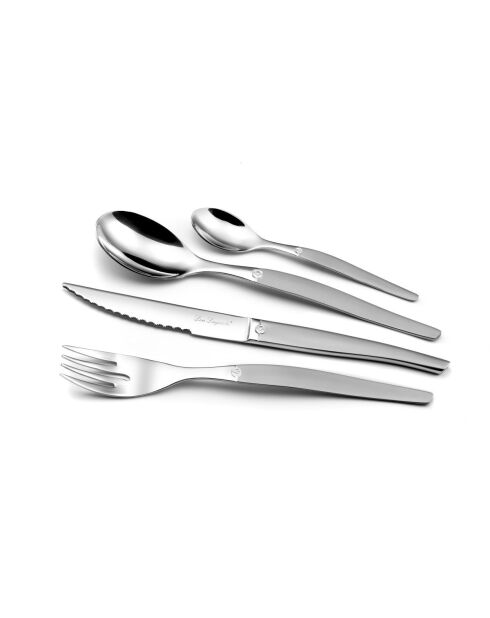 Jet Satin 24-teiliges Besteckset