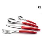 24-teiliges Besteckset Nevada Red