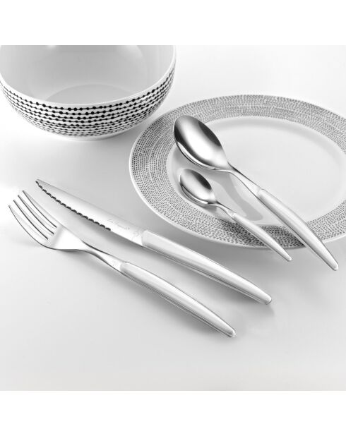 Nevada White 24-teiliges Besteckset