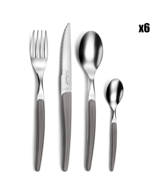 Nevada Gris 24-teiliges Besteckset