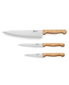Set 3 couteaux de cuisine Artisan Bois
