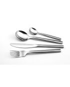 Set posate Majestic grigio - 48 pezzi