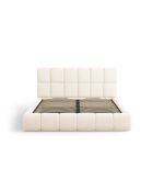 Borstbed Sorrel met Chenille hoofdeinde Lichtbeige Sorrel - 220x160x100cm