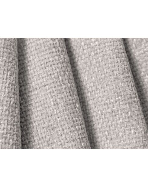 Sauerampfer-Kastenbett mit Chenille-Kopfteil, hellgrauer Sauerampfer — 220 x 180 x 100 cm