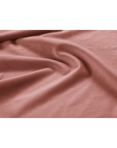 Apollo roze kofferbed met fluwelen hoofdeinde - 220x150x130cm