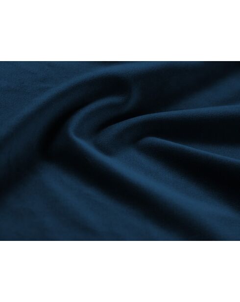 Lit Coffre Avec Tête de Lit en velours Colonel bleu roi - 220x200x100cm