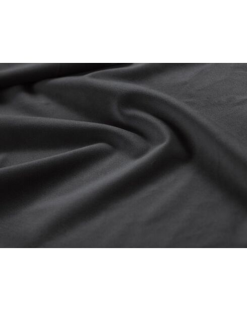 Lit Coffre Avec Tête de Lit en velours Double Isa gris - 230x250x125cm