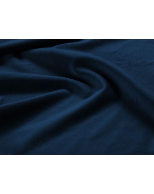 Cama tipo baúl Apollo Royal Blue con cabecero de terciopelo, 220 x 150 x 130 cm