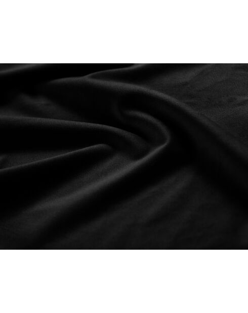 Kommode mit Samtkopfteil Double Isa schwarz - 230x250x125cm